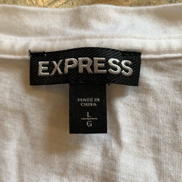 Express sequin pineapple tank top - Picture 3 of 3